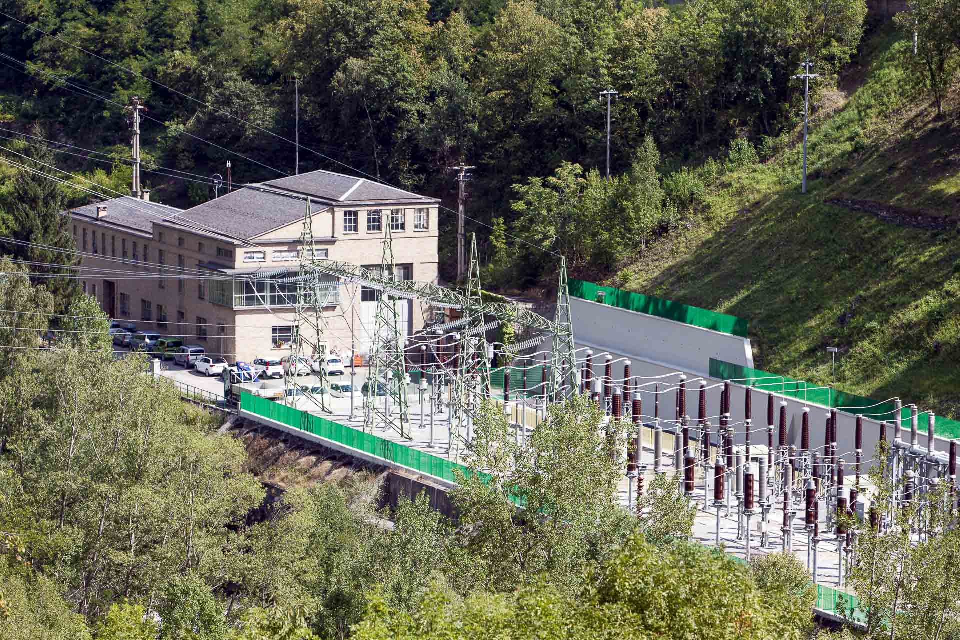 Centrale di Avise Impianto energia idroelettrica green Gruppo CVA