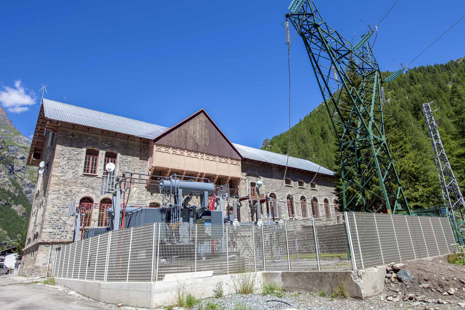 Centrale idroelettrica a serbatoio Gressoney Gruppo CVA
