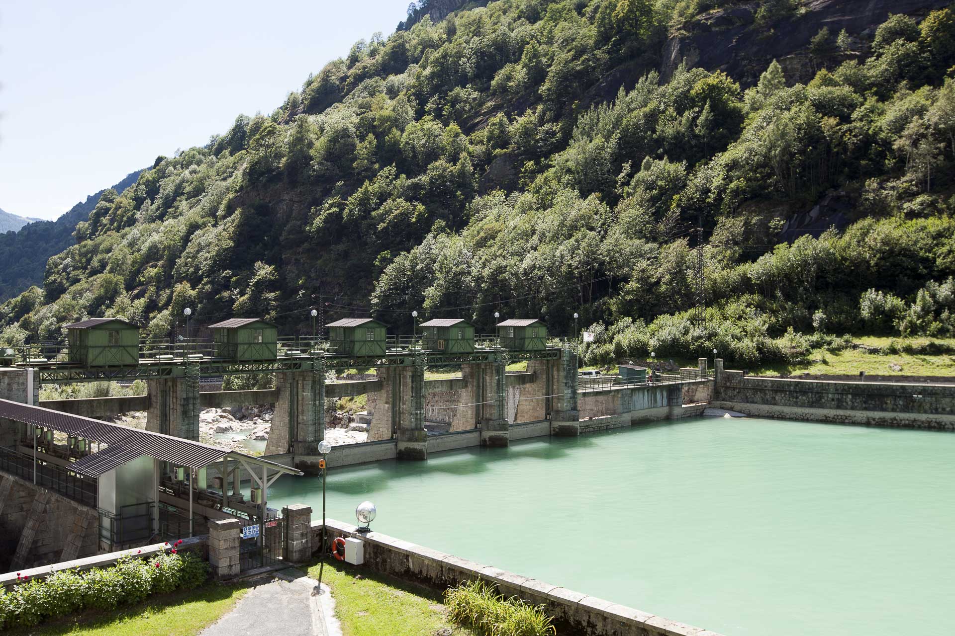 Impianto energia idroelettrica naturale produzione Issime CVA