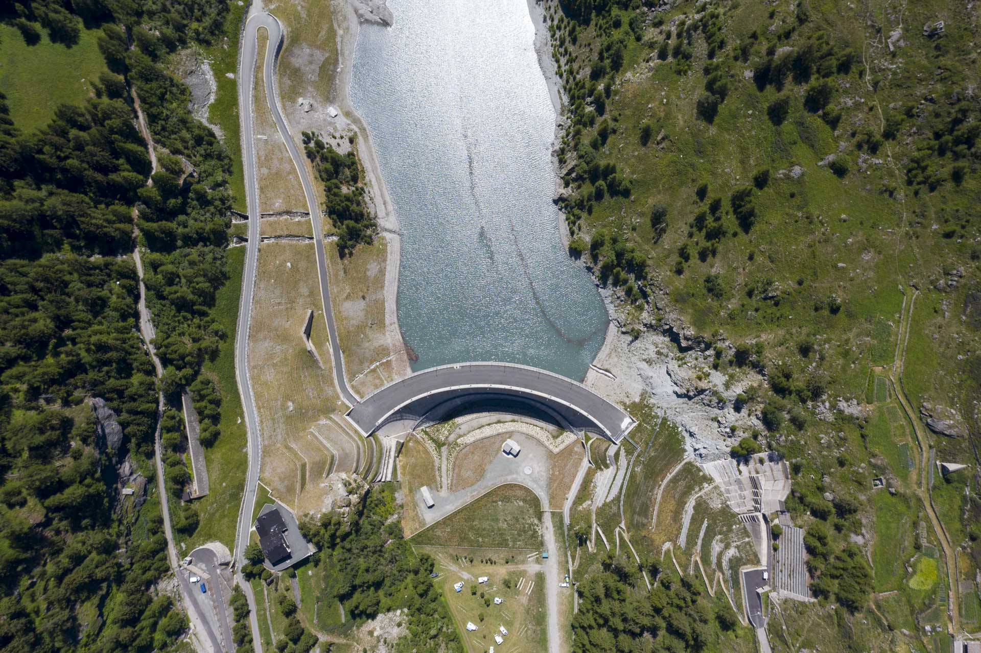 Diga di Beauregard Gruppo CVA Energia idroelettrica