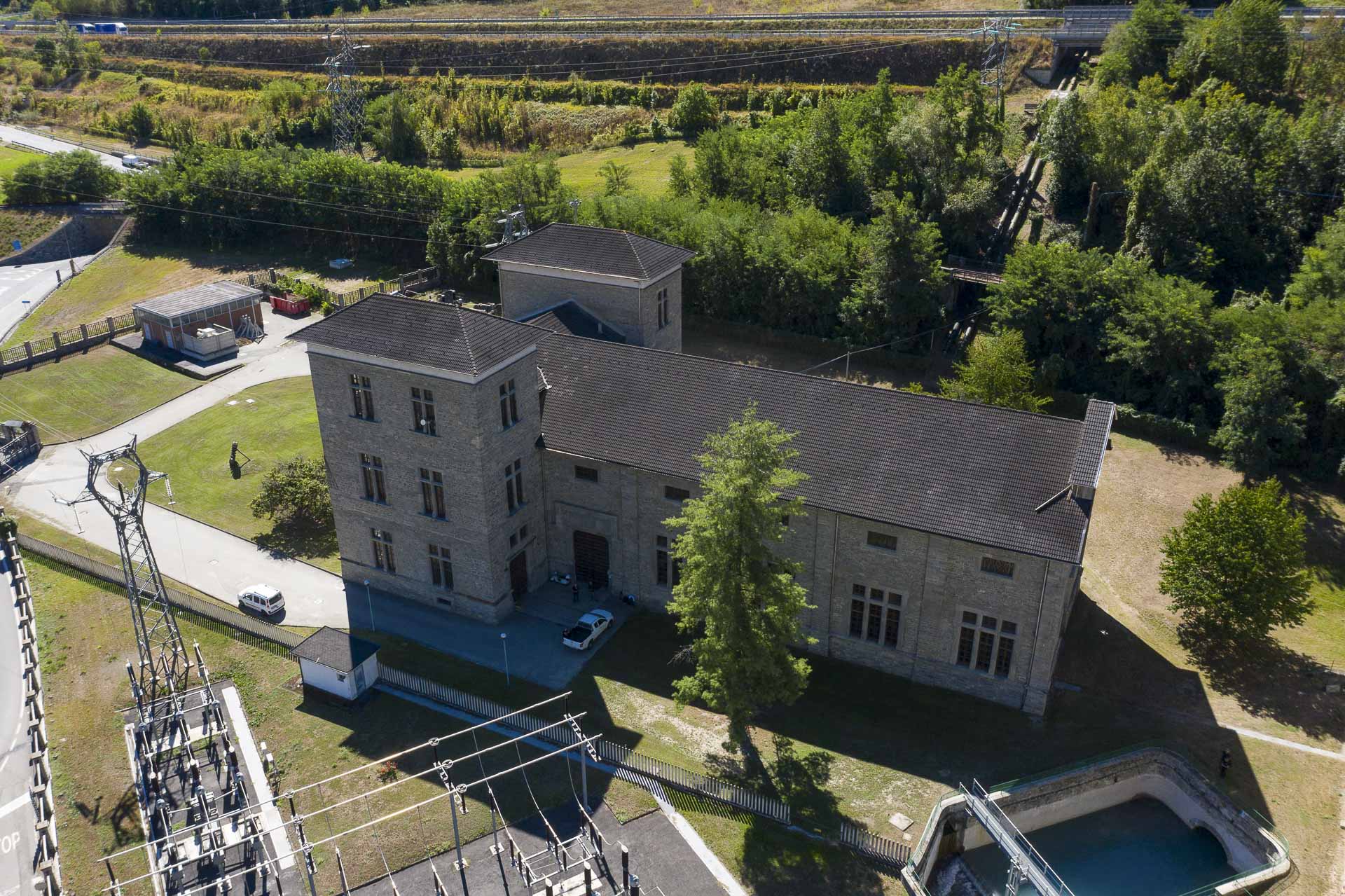 Centrale di Champagne 1 produzione energia idroelettrica sostenibile Gruppo CVA