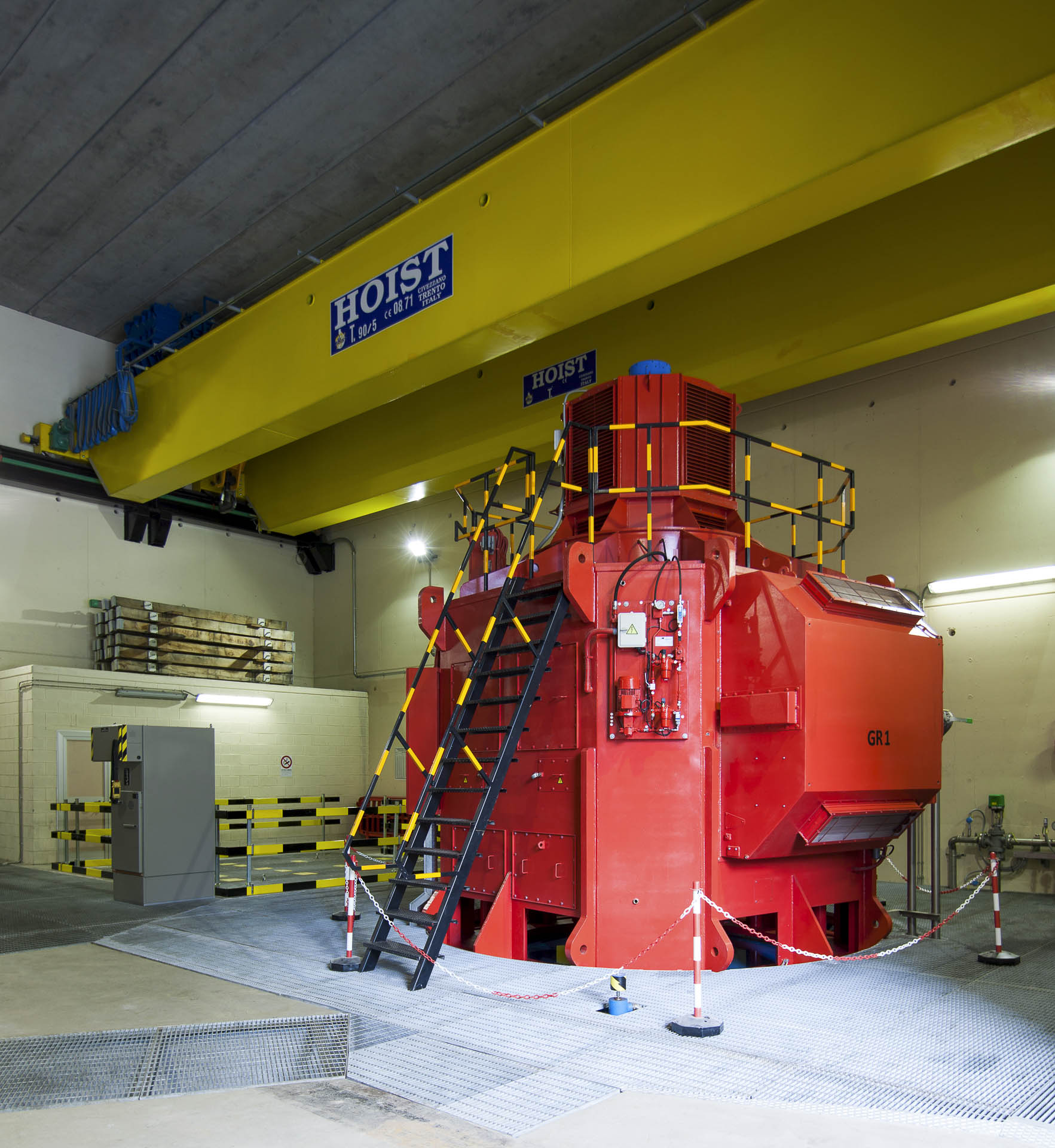 Centrale idroelettrica CVA a Torrent produzione energia verde