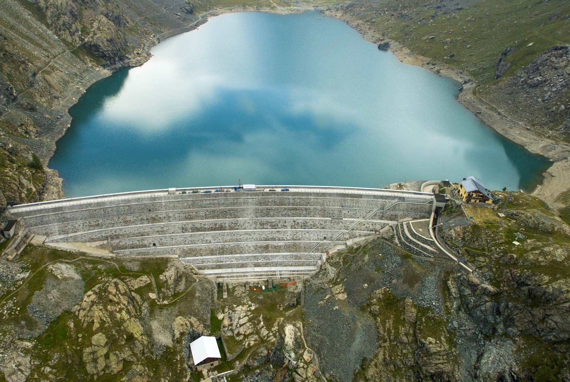 Diga del Gabiet Energia rinnovabile idroelettrica Gruppo CVA